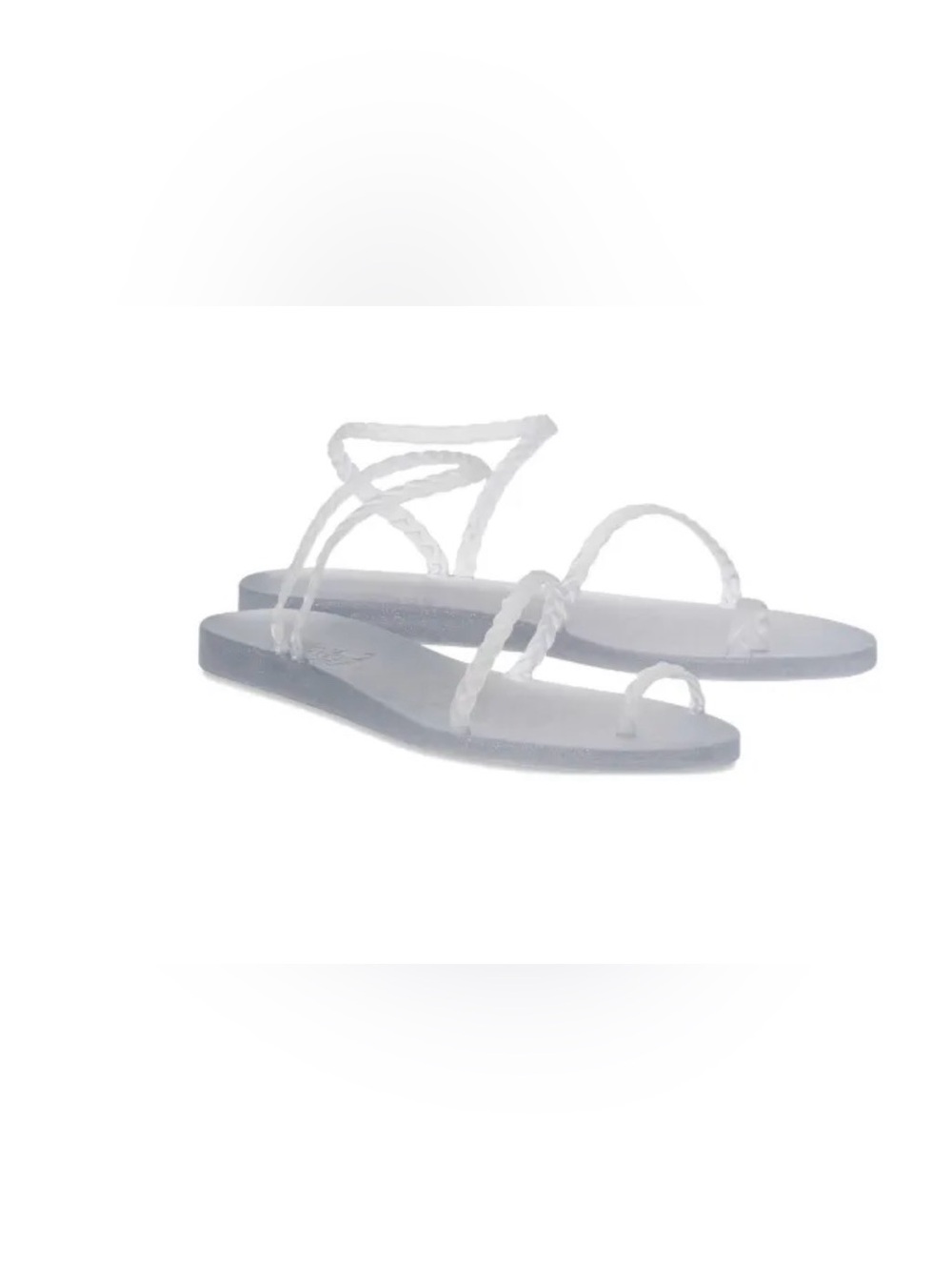 Ancient Greek Sandals Eleftheria glitter sandals
with Box